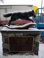 Balto Statue at Iditarod Starting Line